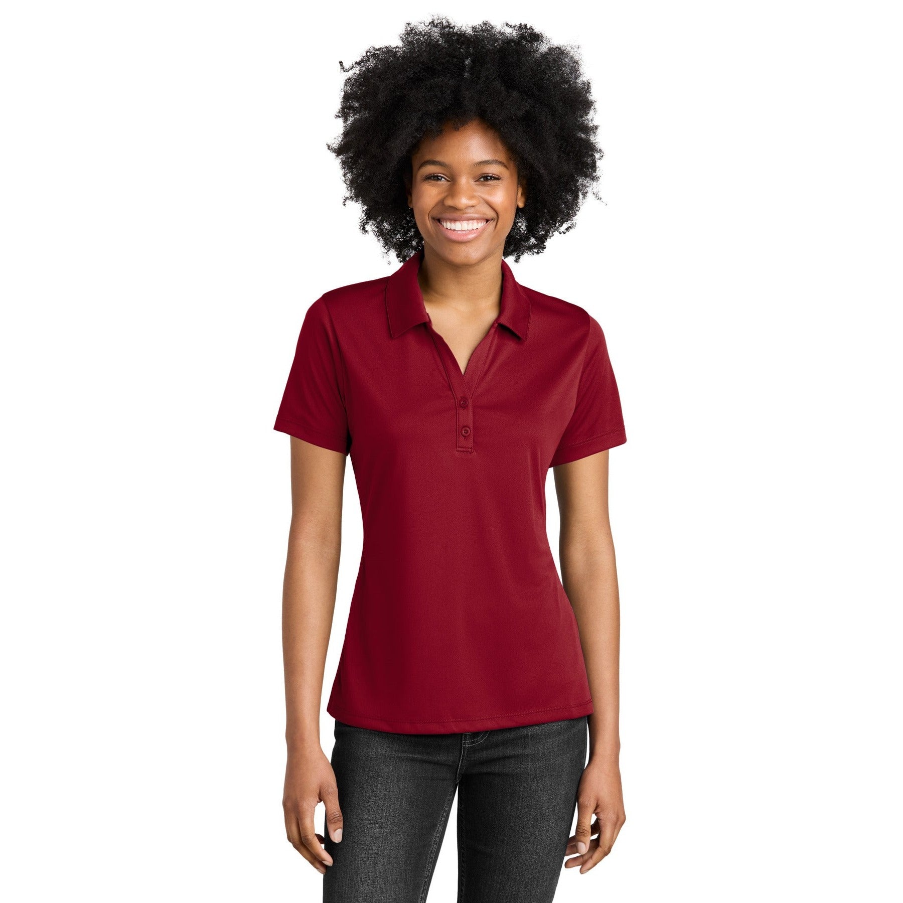 Sport-Tek-Sport-Tek ® Women's PosiCharge ® Competitor ™ Polo. LST550-MedTech-5